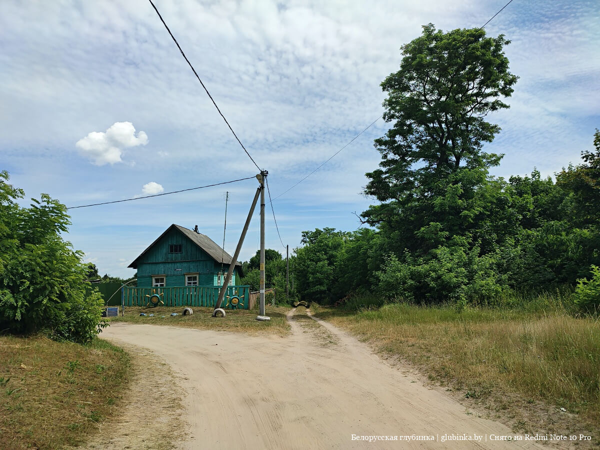Деревня Горваль Речицкого района