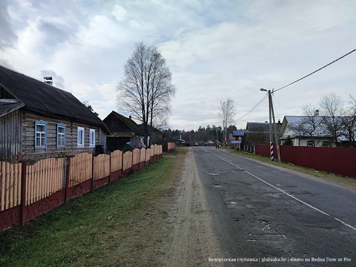Деревня Прошика Крупского района