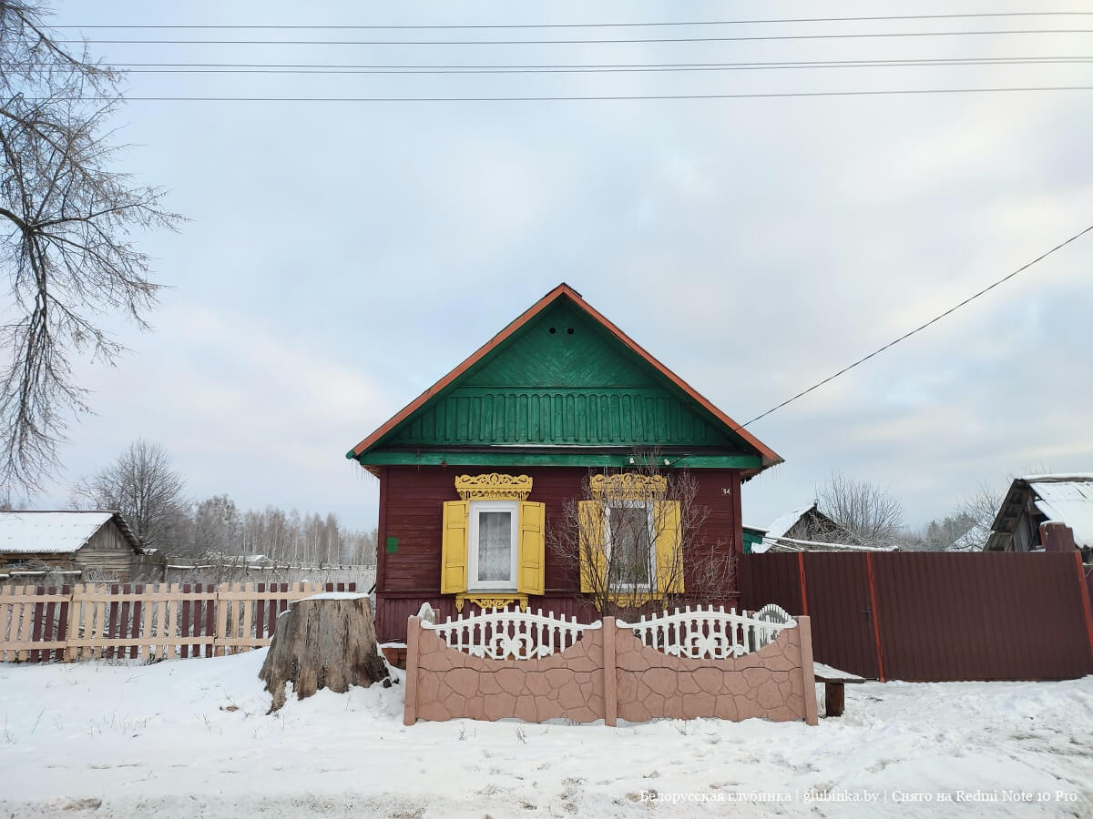 Деревня Марьино Добрушского района