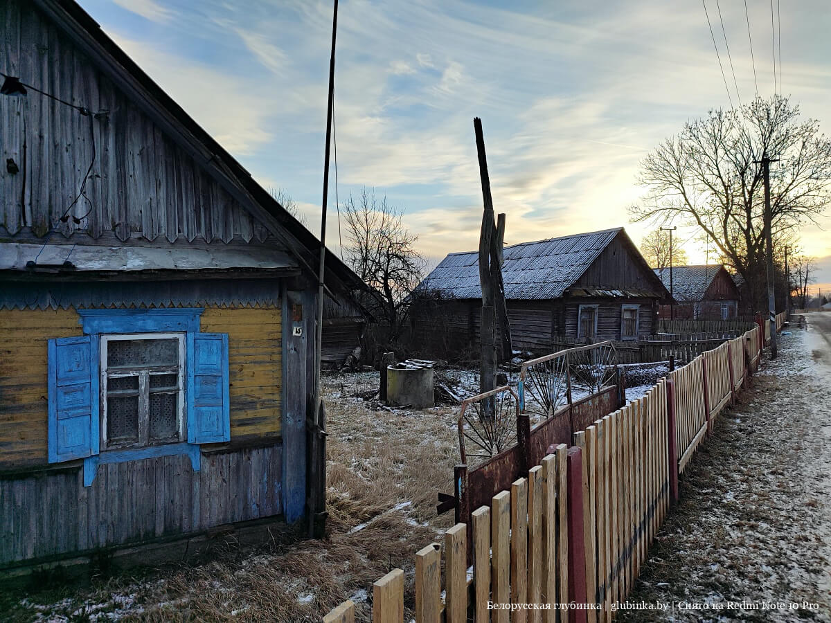 Деревня Дражно Стародорожского района