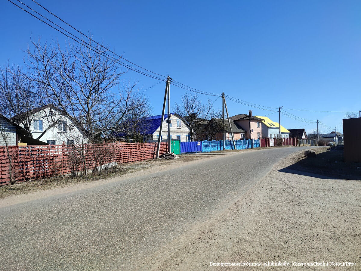 Деревня Большое Стиклево Минского района